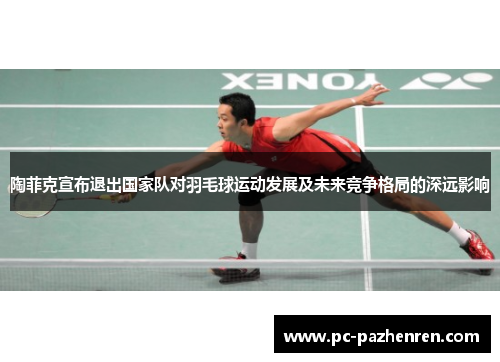 陶菲克宣布退出国家队对羽毛球运动发展及未来竞争格局的深远影响